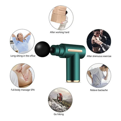 Lumiro PowerRelief – Draagbare Massage Gun voor Diepe Spierontspanning en Herstel