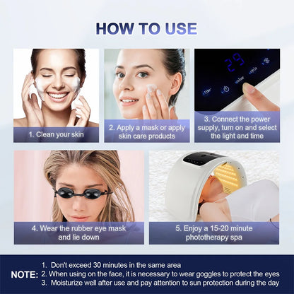 GlowLight™ -  Zeg dag tegen acne en rimpels met krachtige LED-lichttherapie!