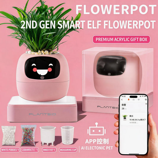 Transform Your Space with the Mart Plant Pot AI Planter - The Ultimate Intelligent Garden System for Plant Lovers | Perfect Holiday Gift!