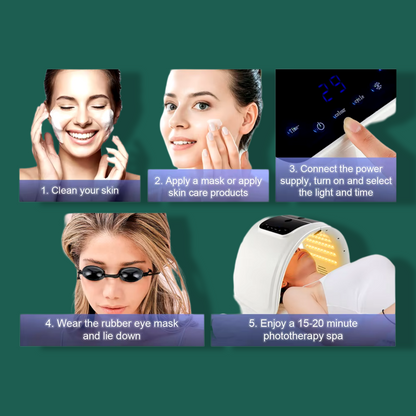 GlowLight™ -  Zeg dag tegen acne en rimpels met krachtige LED-lichttherapie!